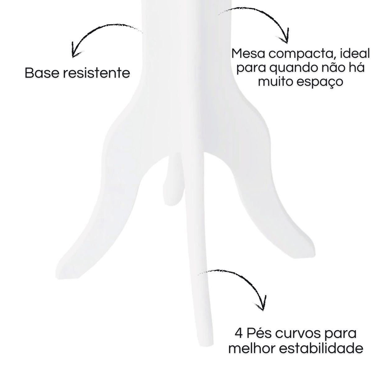Mesa de Apoio Kin Branco