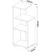 Mesa de Apoio Lateral Multiuso Bis Branco