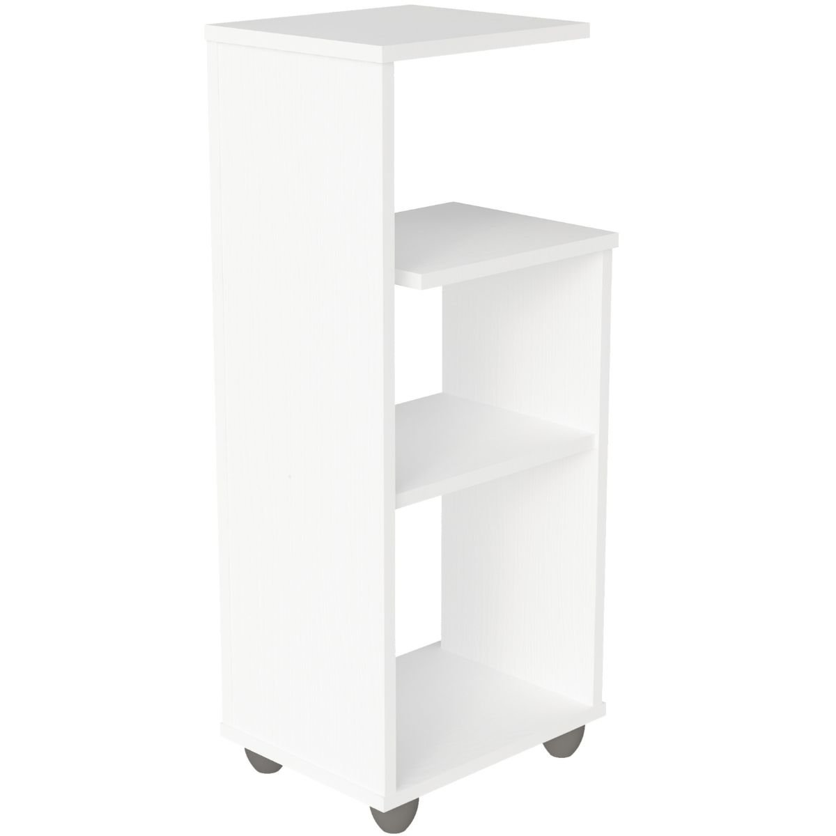 Mesa de Apoio Lateral Multiuso Bis Branco