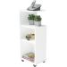 Mesa de Apoio Lateral Multiuso Bis Branco
