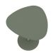 Mesa de Apoio Lateral Oval Bel - 100% MDF Menta