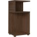 Mesa de Apoio Lateral com Nichos Toy Amêndoa