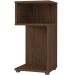 Mesa de Apoio Lateral com Nichos Toy Amêndoa