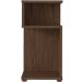 Mesa de Apoio Lateral com Nichos Toy Amêndoa