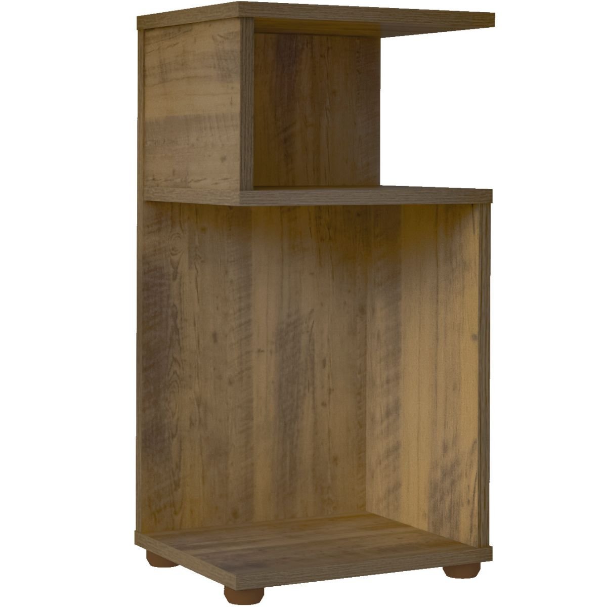 Mesa de Apoio Lateral com Nichos Toy Pinho