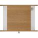 Mesa de Apoio Lateral com USB Artely Theo Cinamomo/Off White