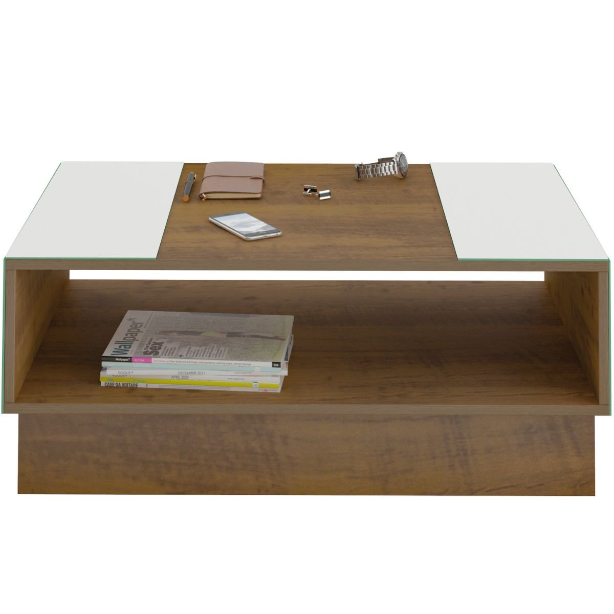 Mesa de Centro Artely Detroit Pinho