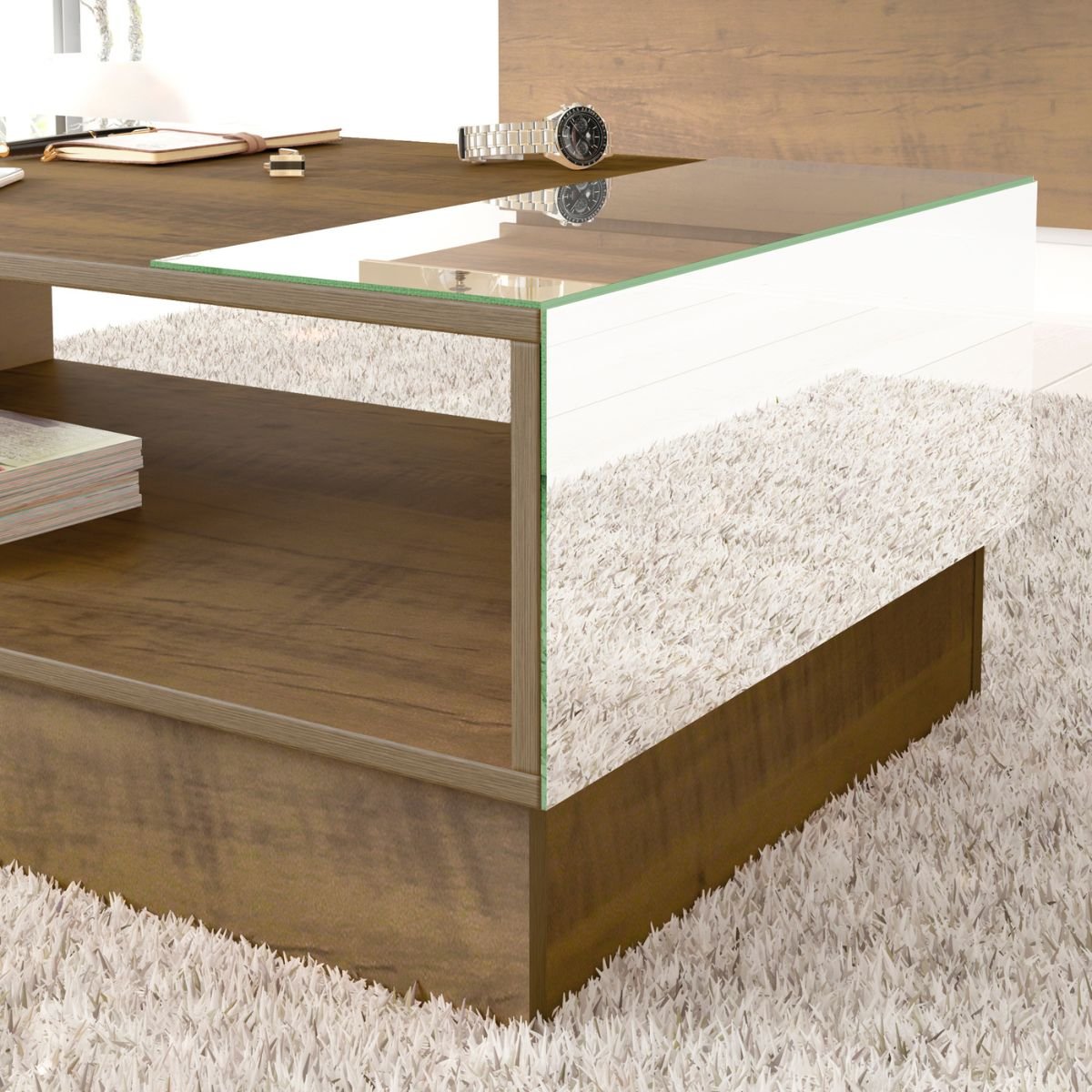 Mesa de Centro Artely Detroit Pinho