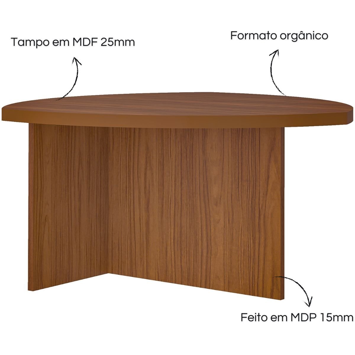 Mesa de Centro Delta Cedro