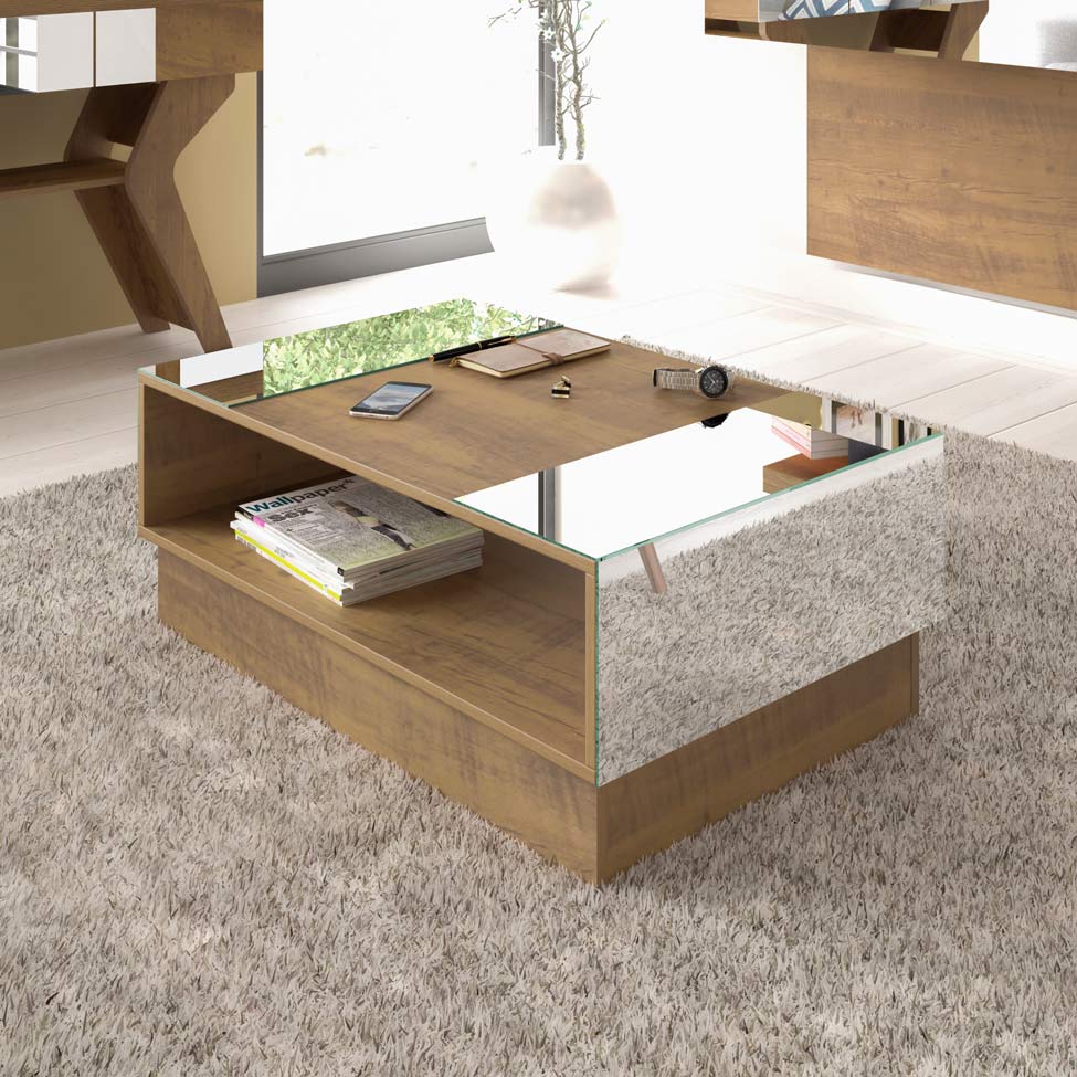 Mesa de Centro Detroid Pinho