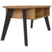Mesa de Centro Diva 2 Nichos Pinho / Preto
