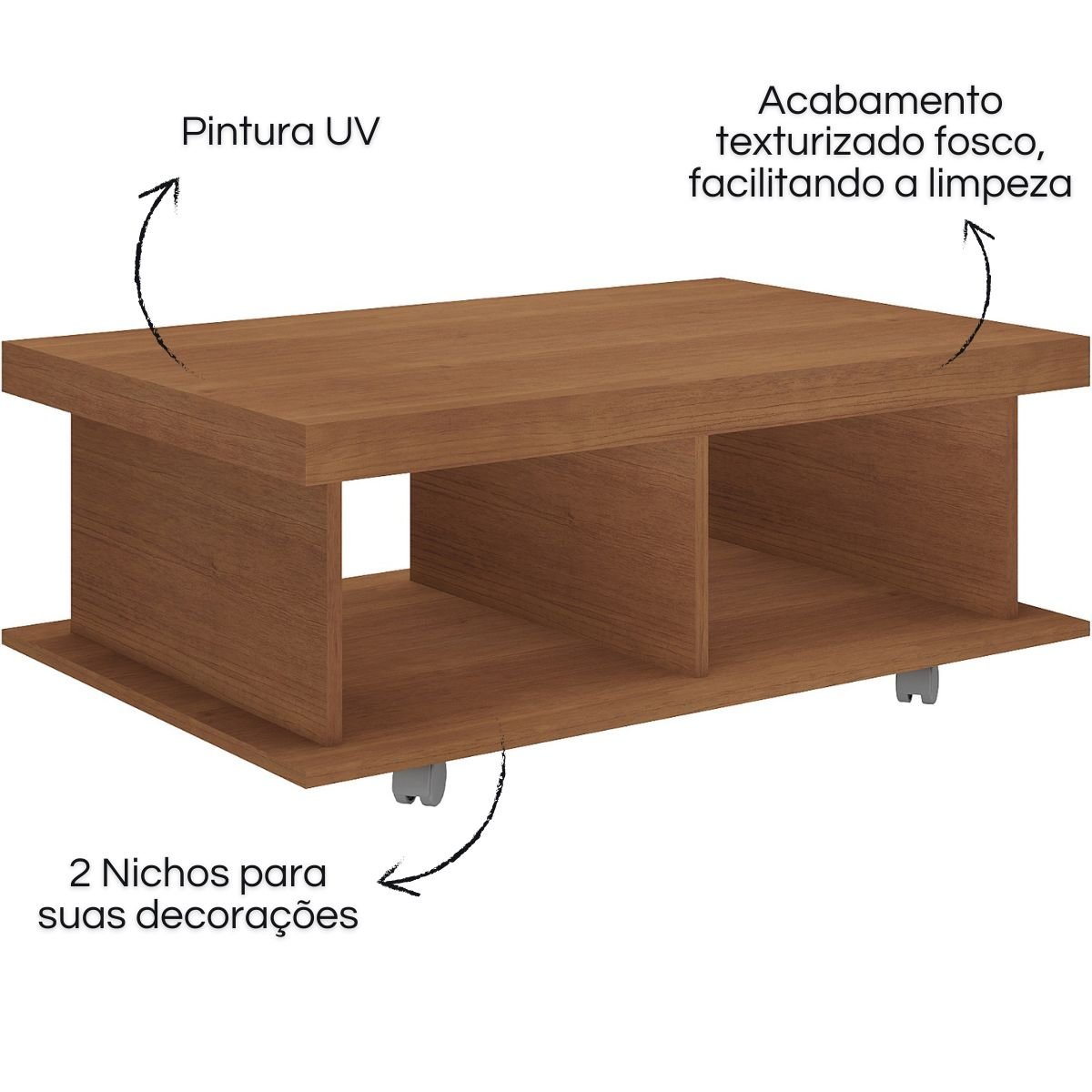 Mesa de Centro Dunas Cinamomo