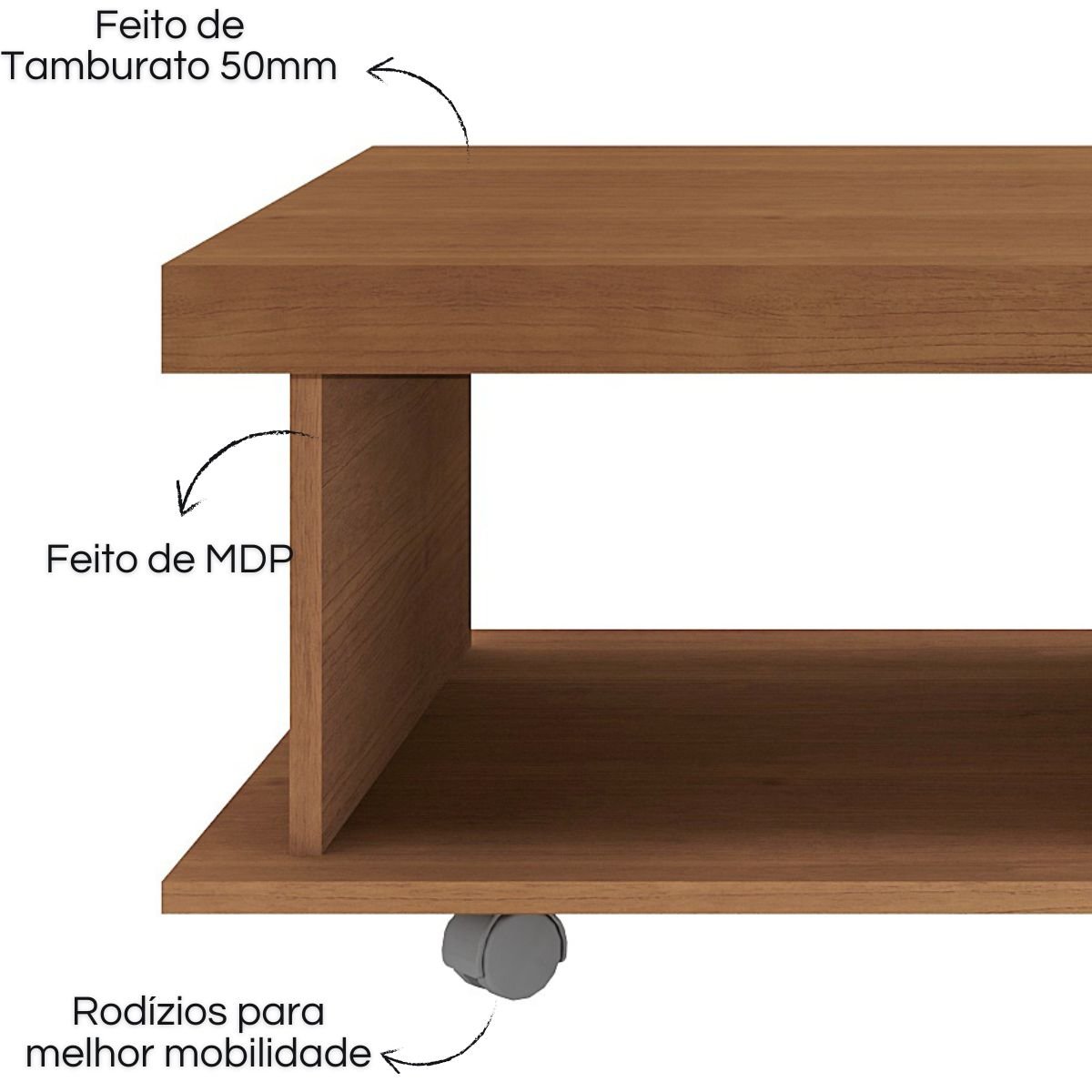 Mesa de Centro Dunas Cinamomo