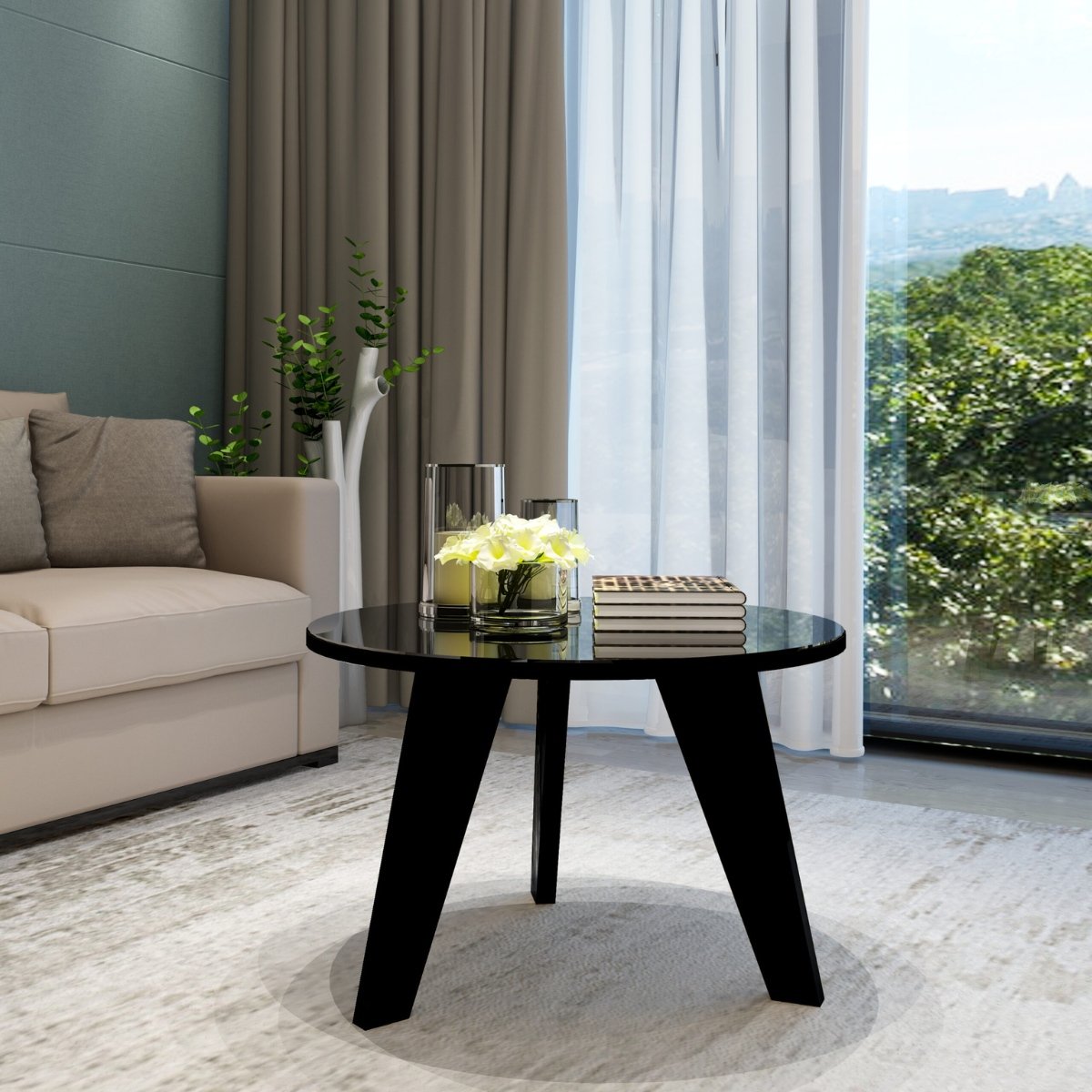 Mesa de Centro Espanha Preto