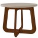 Mesa de Centro Jasmin 100% MDF Cedro / Off White