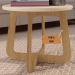 Mesa de Centro Jasmin 100% MDF Off White / Carvalho