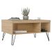 Mesa de Centro Liberty com 2 Nichos Carvalho