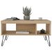 Mesa de Centro Liberty com 2 Nichos Carvalho