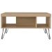 Mesa de Centro Liberty com 2 Nichos Carvalho