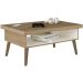 Mesa de Centro Lucca Carvalho - Off White