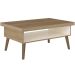 Mesa de Centro Lucca Carvalho - Off White