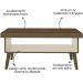 Mesa de Centro Lucca Pinho / Off White