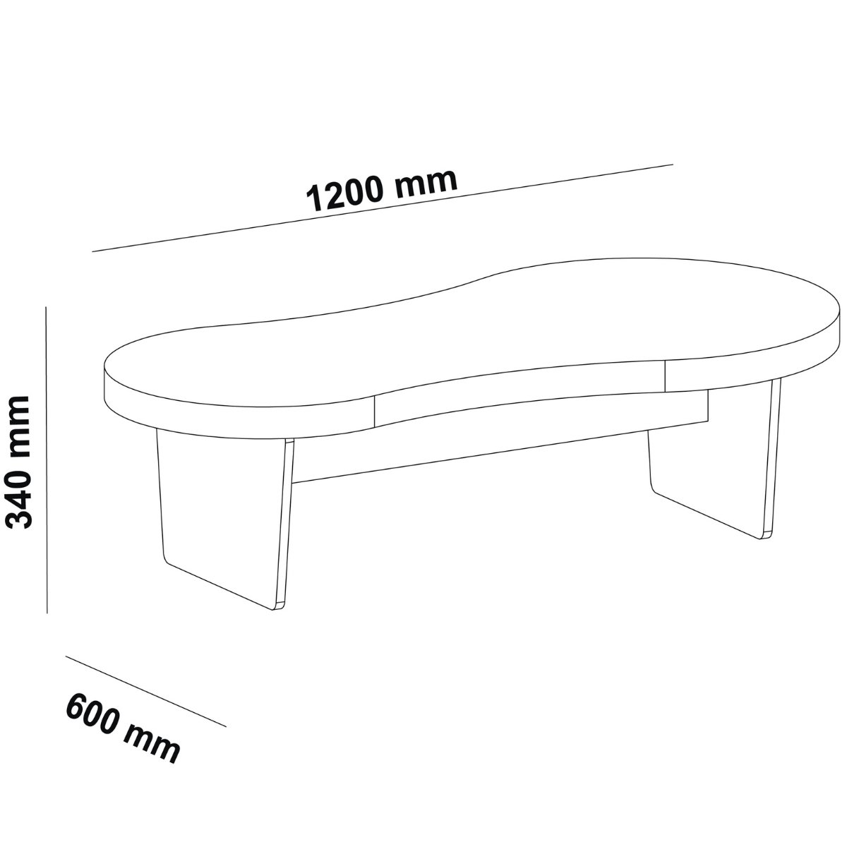 Mesa de Centro Magnum Cinamomo