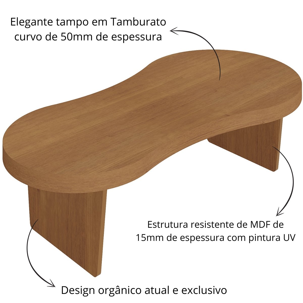 Mesa de Centro Magnum Cinamomo