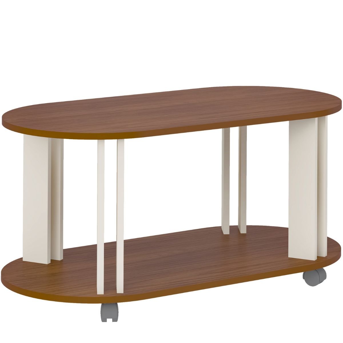 Mesa de Centro Mundi Cedro / Off White