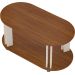 Mesa de Centro Mundi Cedro / Off White