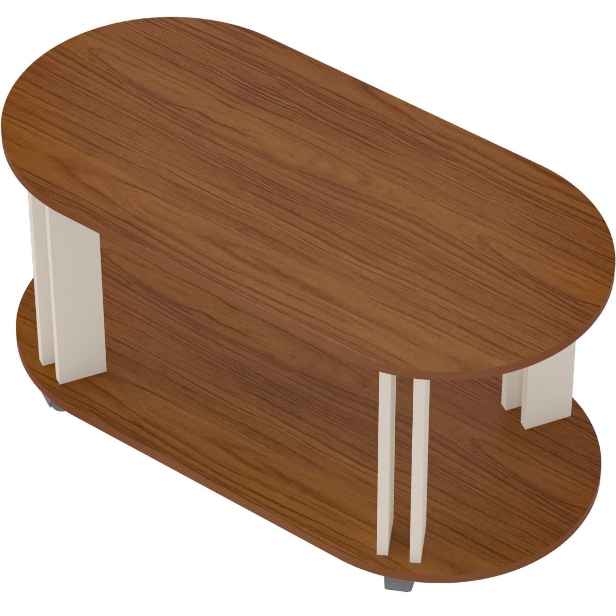 Mesa de Centro Mundi Cedro / Off White