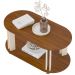 Mesa de Centro Mundi Cedro / Off White