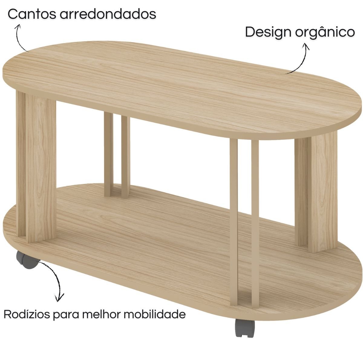 Mesa de Centro Mundi Naturale