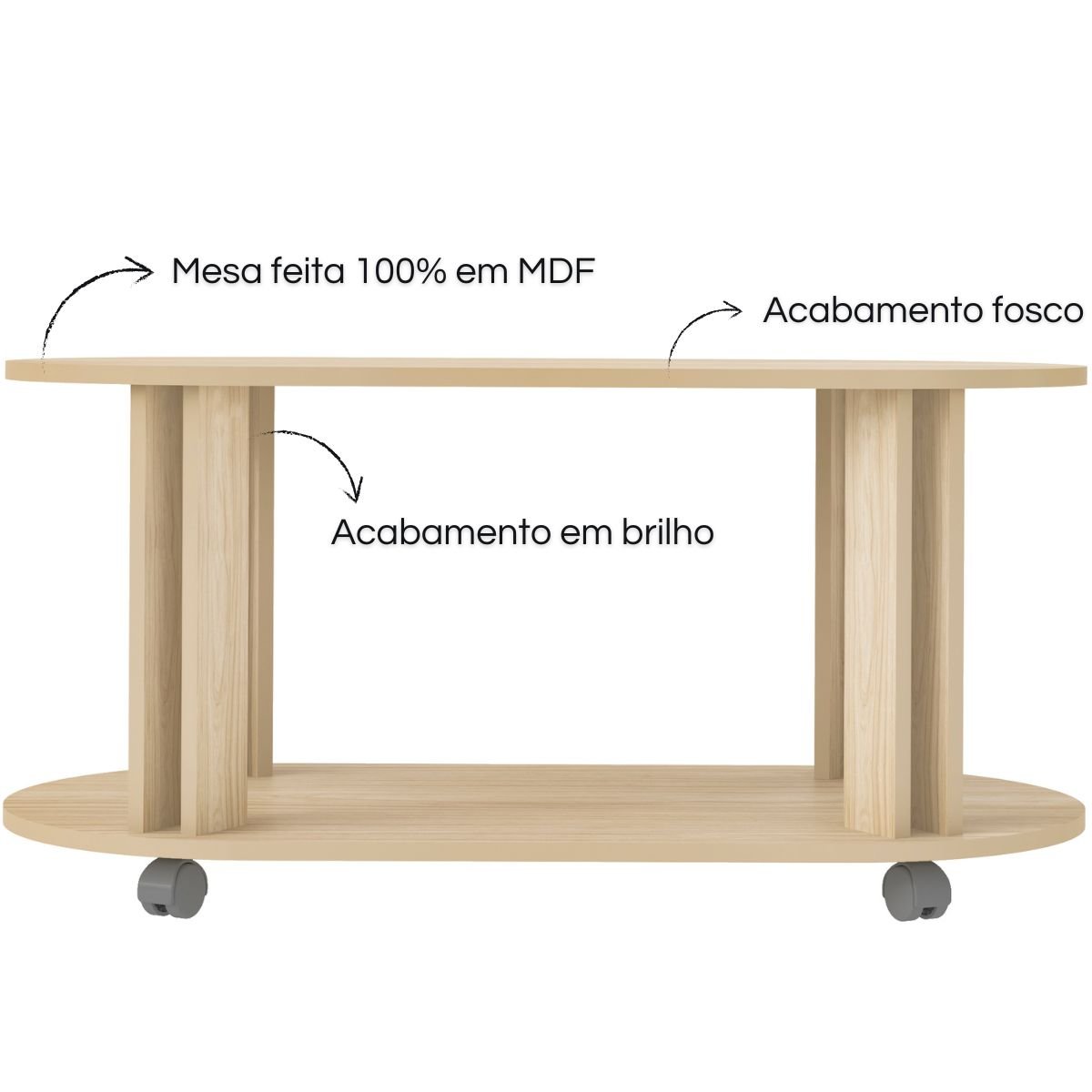 Mesa de Centro Mundi Naturale
