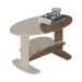Mesa de Centro Oval Isis Pinho e Off White