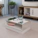 Mesa de Centro Retangular Detroit Off White