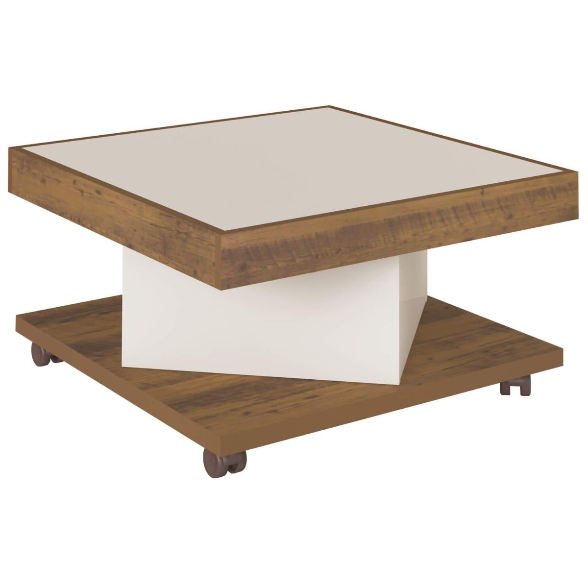 Mesa de Centro Saara - Pinho / Off White
