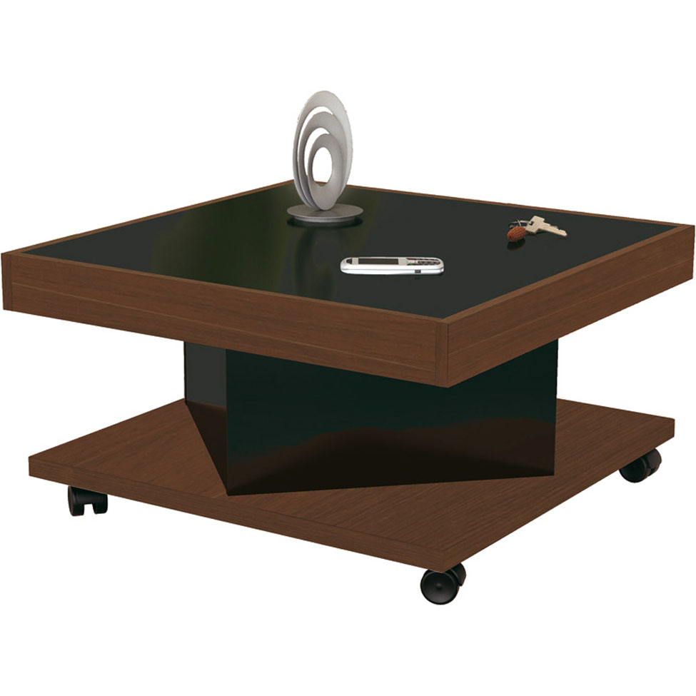 Mesa de Centro Saara Amêndoa e Preta