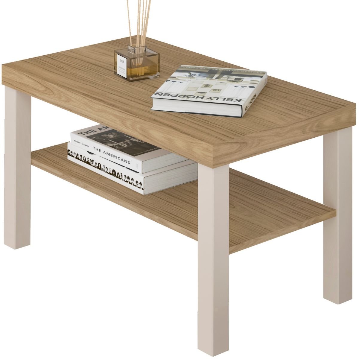 Mesa de Centro Up Carvalho - Off White