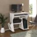 Mesa para Computador 160 com 3 Nichos e Porta Revistas Branco