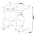 Mesa para Computador Cem Pinho e Off White