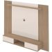 Painel Nevada Tv 75 com Prateleira e 2 Portas Carvalho - Off White