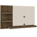 Painel TV 50" Chess Pinho Ripado/Off White