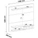 Painel TV 55" Monza Pinho / Off White