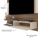 Painel TV 55" Monza Pinho / Off White