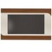 Painel TV 86" Elegance Cedro / Off White