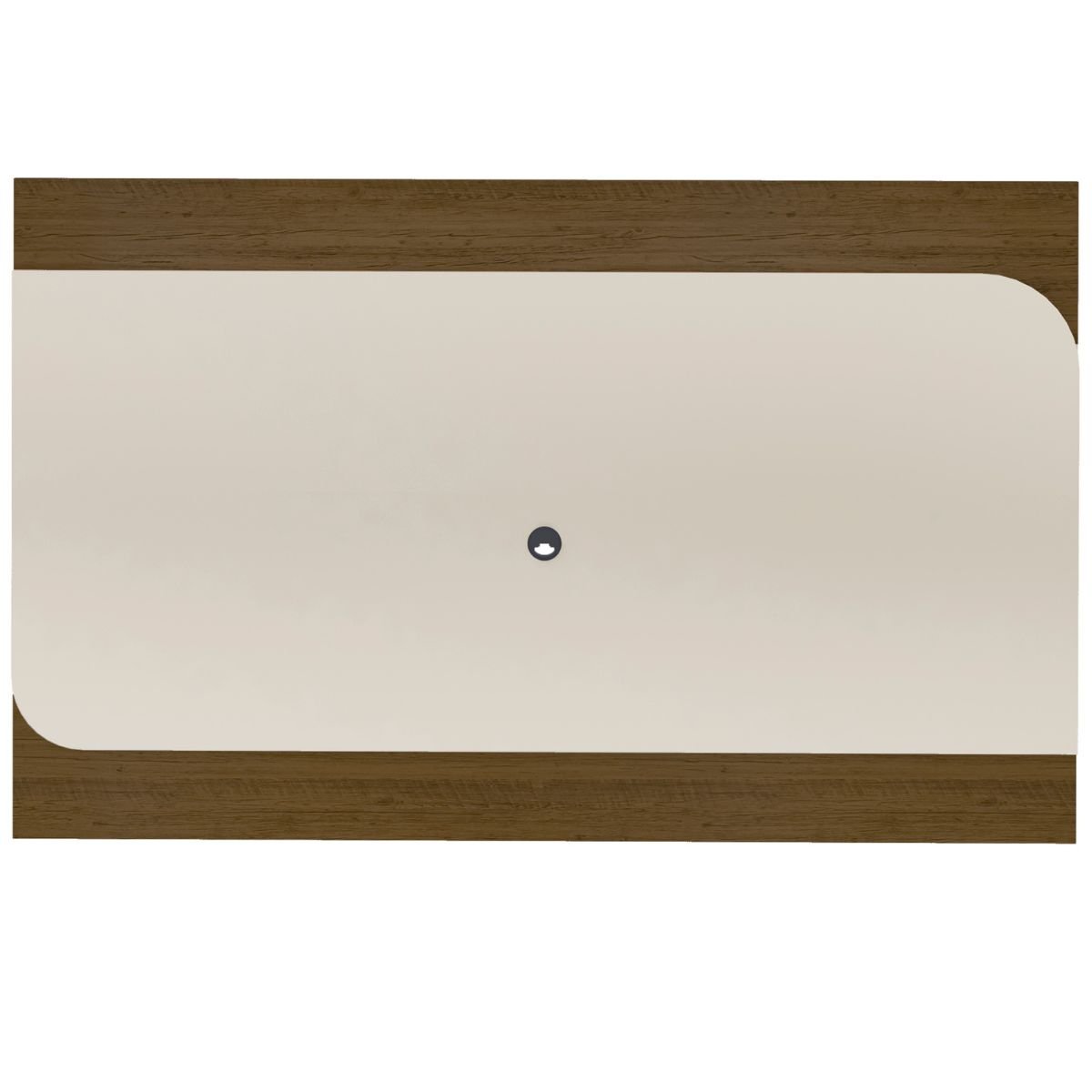 Painel TV 86" Elegance Pinho / Off White