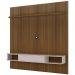 Painel Tv 75" Belluno Pinho Ripado/Off White