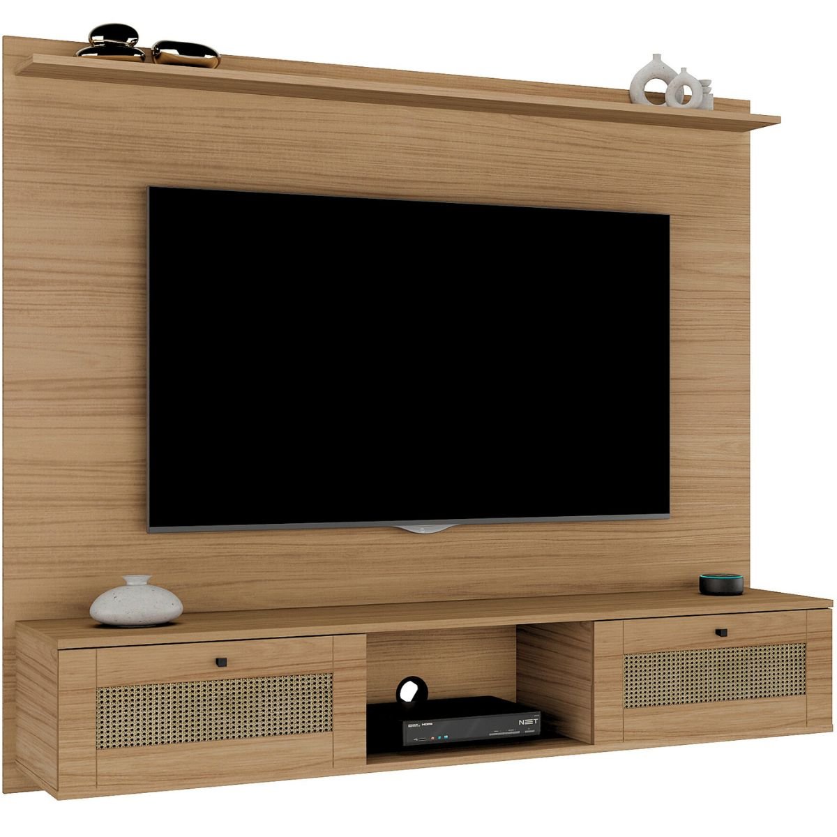 Painel Tv 75" Trama Carvalho