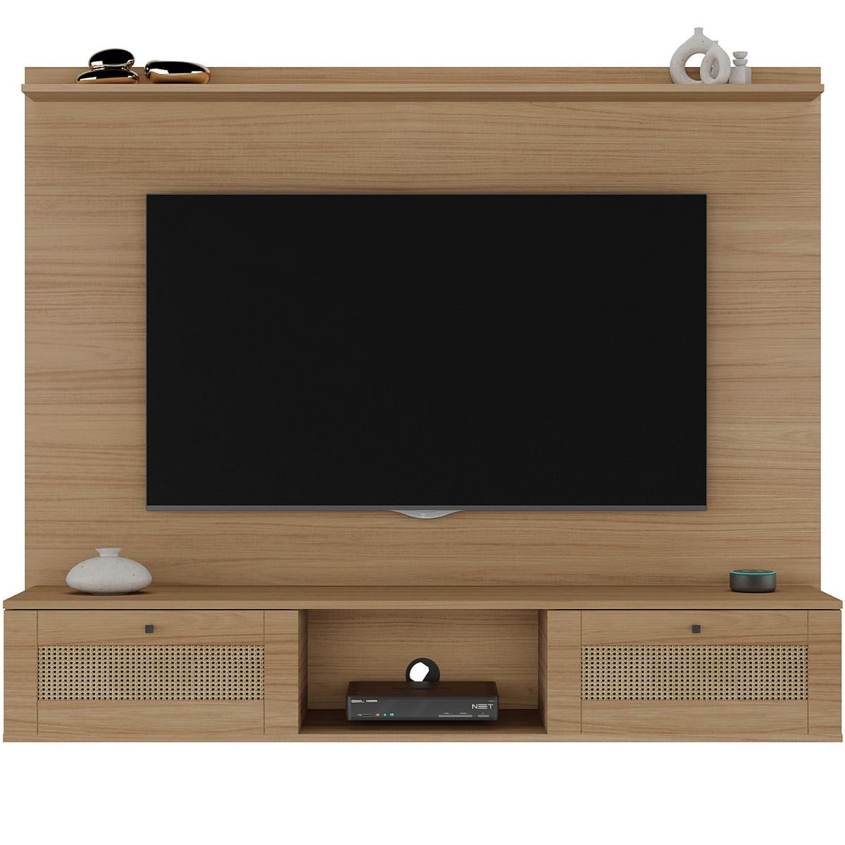 Painel Tv 75" Trama Carvalho